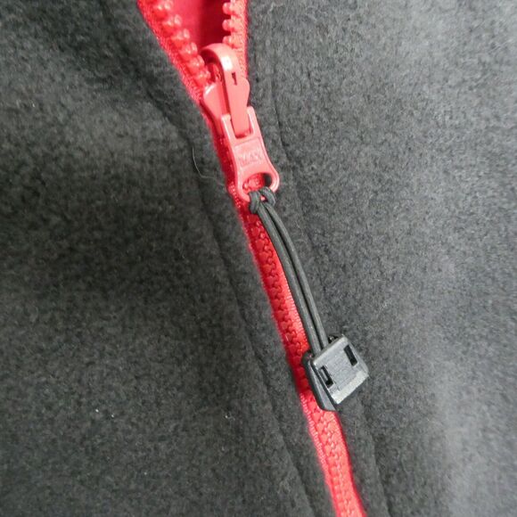 The Ellen Degeneres TV Show Vest Womens XL Red Black Reversible Nylon Fleece - Picture 9 of 10